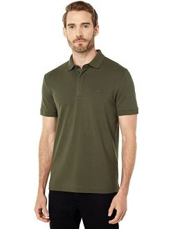 Short Sleeve Solid Stretch Pique Regular