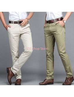 Men's Pants High Quality Dress Pants Men Business Trousers Office Casual Social Pants Men's Classic Pants Men Suit Pants