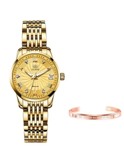 Women Watches Mechanical Watch Luxury Bracelet Wrist Wristwatch Elegant Ladies Automatic Clock Watch Relogio Feminino 6630