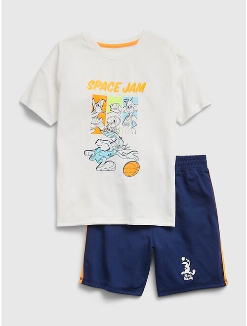 GapKids | Space Jam 100% Recycled Polyester PJ Set