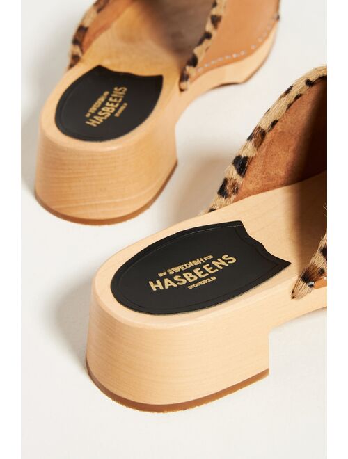 Swedish Hasbeens Clog Slide Sandals