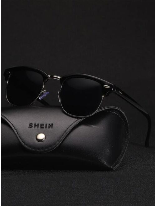 Shein Men Metal Detail Sunglasses