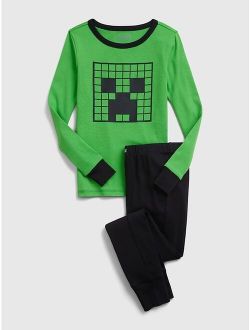 GapKids | Minecraft 100% Organic Cotton PJ Set