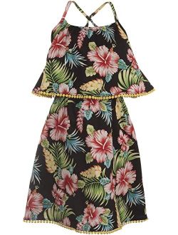 Kids Tropical Floral Lee Dress (Toddler/Little Kids/Big Kids)