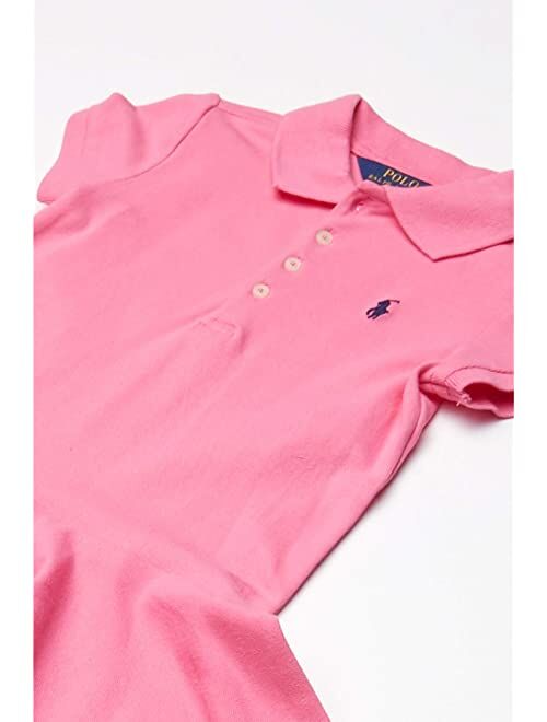 Polo Ralph Lauren Short Sleeve Polo Dress (Little Kids)