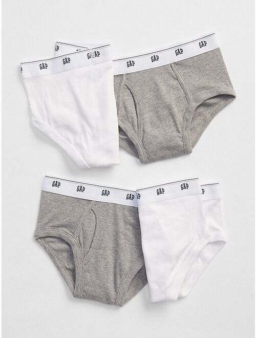 GAP Kids Solid Briefs (4-Pack)