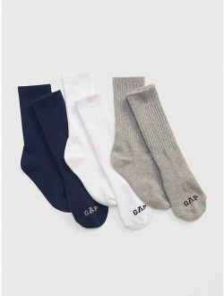 Kids Tall Socks (3-Pairs)