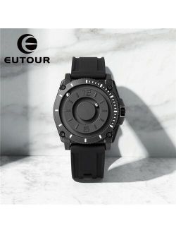 Eutour 2020 Mens Casual Sport Watch Top Brand Luxury Army Military Mens Wrist Watch Rubber Strap Clock Relogio Masculino