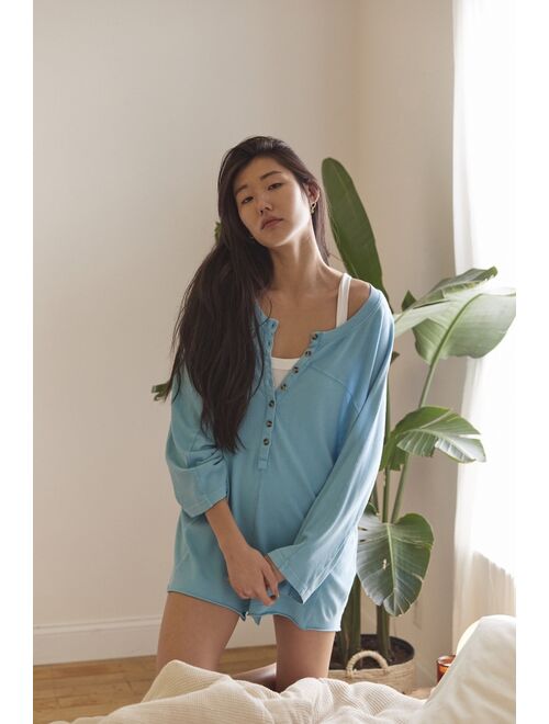 Out From Under Hallie Button-Front Romper