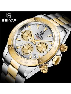 BENYAR Brand Men Sports Quartz Watch Luxury Men Waterproof WristWatch New Fashion Casual Men Watch relogio masculino