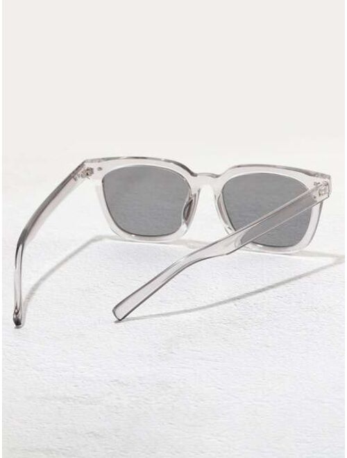 Shein Men Square Frame Sunglasses