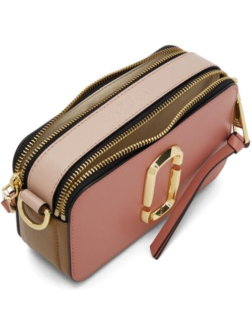 Marc Jacobs Pink & Brown 'The Snapshot' Bag