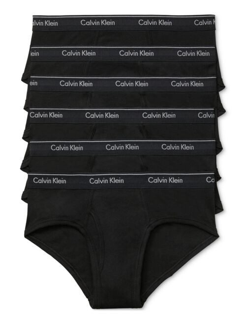Calvin Klein Men's 6-Pk. Cotton Classics Hip Briefs