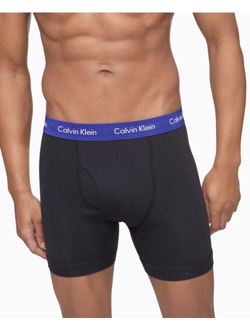 Calvin Klein Men's 3-Pack Cotton Stretch Boxer Briefs