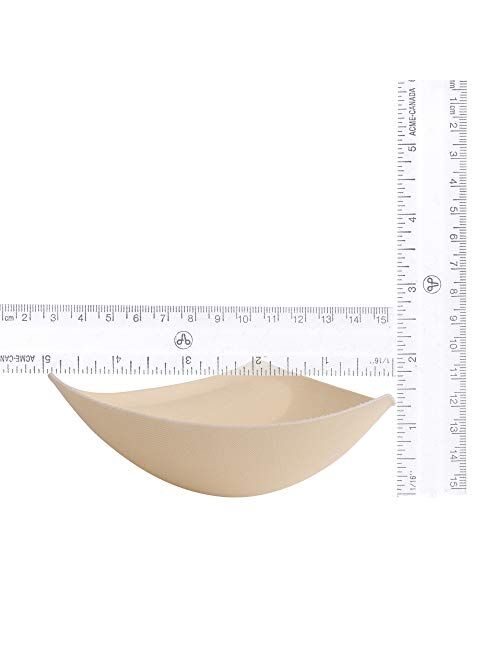 Hicdaw 8 Pairs Bra Pads Inserts Bra Cups Insert Sports Bra Pad Insert Sew in Bra Cups for Women