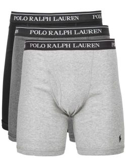 Men's 3-Pk. Classic Cotton Long Leg Boxer Briefs