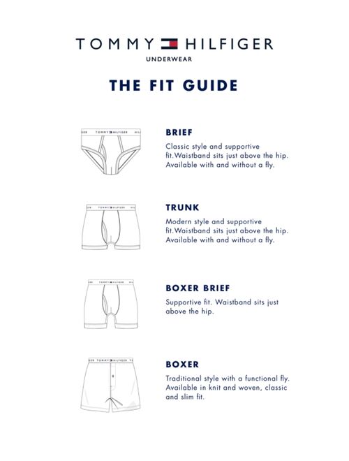 Tommy Hilfiger Men's 3-Pk. Cotton Stretch Trunks