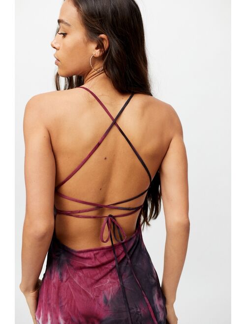 Urban outfitters UO Sunburst Strappy Maxi Dress