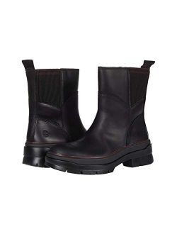 Malynn Waterproof Leather and Fabric Side-Zip Boot
