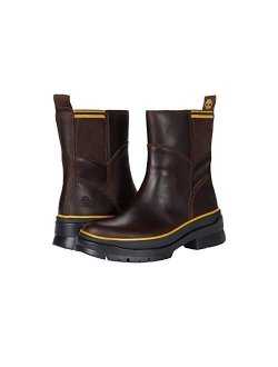 Malynn Waterproof Leather and Fabric Side-Zip Boot