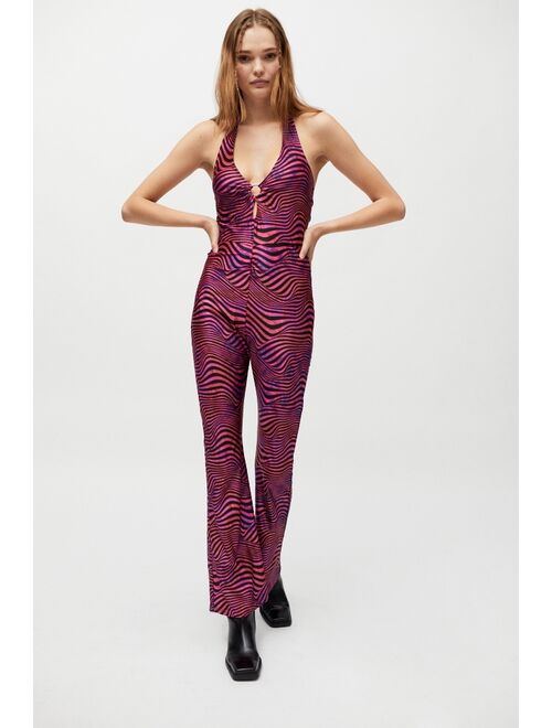 Urban outfitters UO Bianca O-Ring Halter Jumpsuit