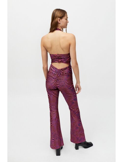 Urban outfitters UO Bianca O-Ring Halter Jumpsuit