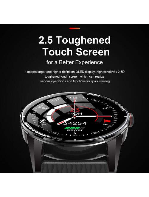 Smartwatches with Wireless Earbuds Fitness Bracelet Bluetooth Calls Heart Rate Monitoring Smart Watch Android IOS OLED Display