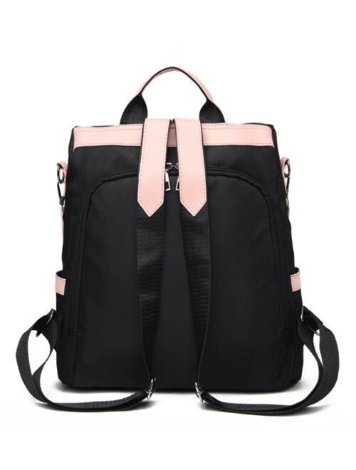 Shein Two Tone Functional Backpack