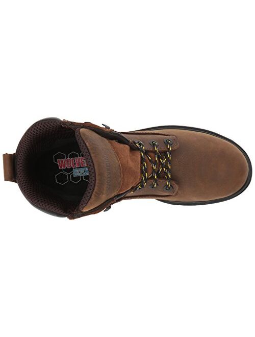 WOLVERINE Men's I-90 Waterproof Soft-Toe 6" Construction Boot
