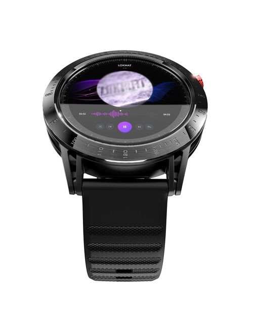 2021 LOKMAT 1.3"Full Touch Screen Sport Smart Watch Heart Rate Waterproof Finess Tracker Smartwatch Men Women For Android IOS