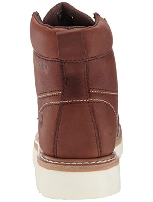 WOLVERINE Men's Loader Waterproof Steel Toe Construction Boot