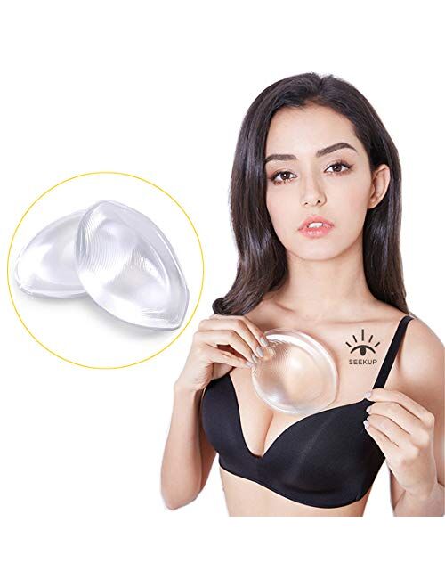 Buy Women Silicone Bra Pads Inserts Breast Enhancer Bust Push up