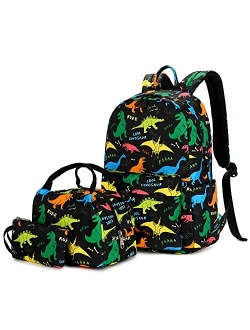 Ecodudo Cute Lightweight Kids Backpack Girls School Backpacks Boys Bookbags with Lunch Bag