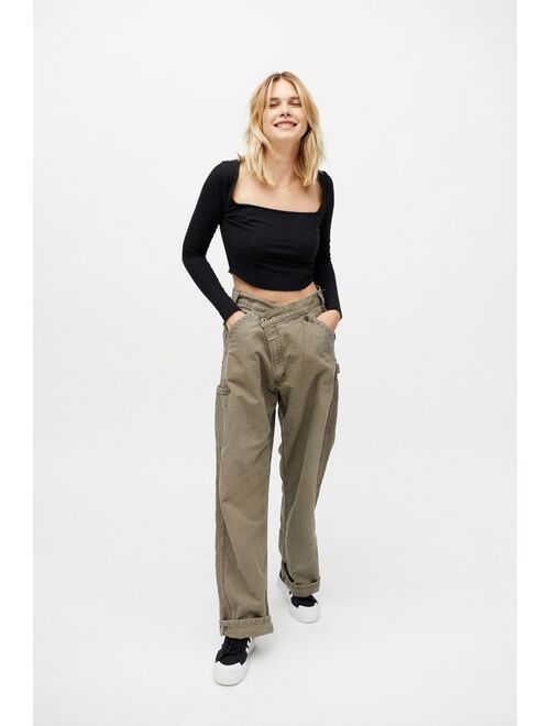 Urban outfitters UO Meg Square Neck Top