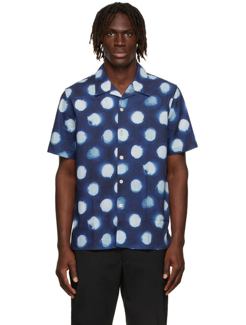 PS by Paul Smith Navy Casual Fit Short Sleeve Shirt