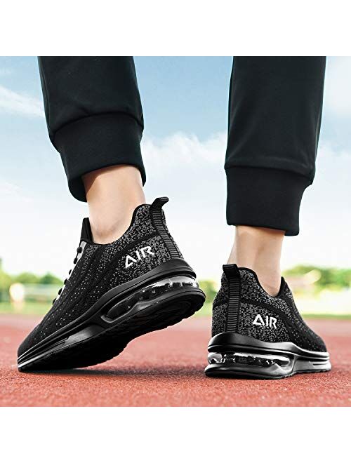 GANNOU Women's Air Athletic Running Shoes Fashion Sport Gym Jogging Tennis Fitness Sneaker US5.5-10