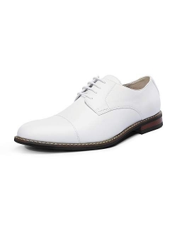 Bruno Marc Moda Italy Men's Prince Classic Modern Formal Oxford Wingtip Lace Up Dress Shoes