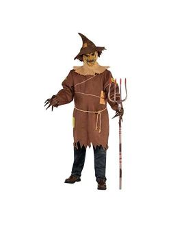 Amscan 847751 Adult Scary Scarecrow Costume Adult Plus