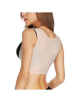 SHAPERIN Push Up Bra Support Shapewear for Women Posture Corrector Tops Back Support Vest Shaper Under Clothes