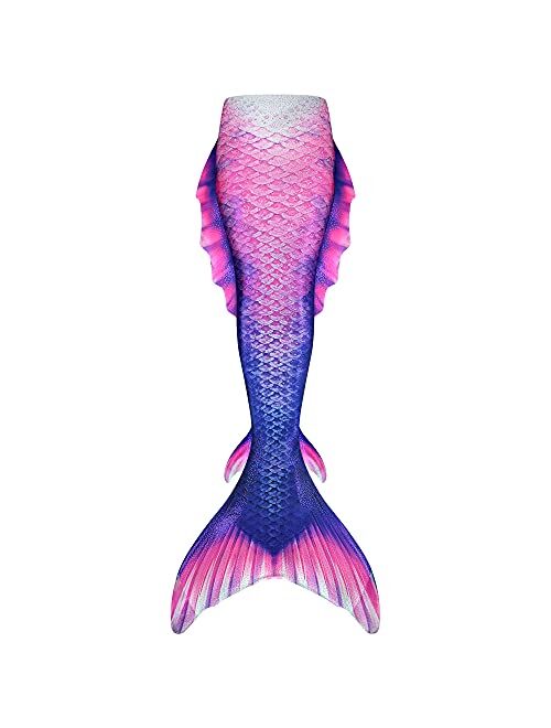 Fin Fun Atlantis Adult Wear-Resistant Mermaid Tail Skin, Monofin Insert Not Included - Adult & Teen Sizes