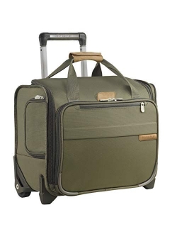 Baseline-Softside Rolling Cabin Upright Bag, Navy, Underseater 16-Inch