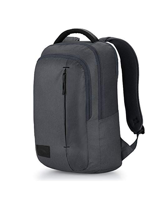 High Sierra Business Slim Pack Laptop Backpack, Mercury Heather/Black, One Size