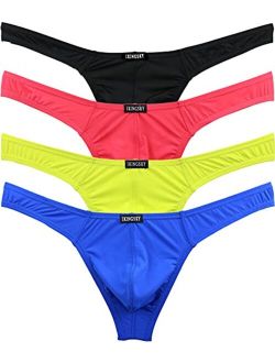 Men's Thong Underwear Sexy Low Rise T-Back Under Panties
