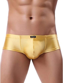 Men's Cheeky Thong Underwear Sexy Mini Cheek Boxer Briefs