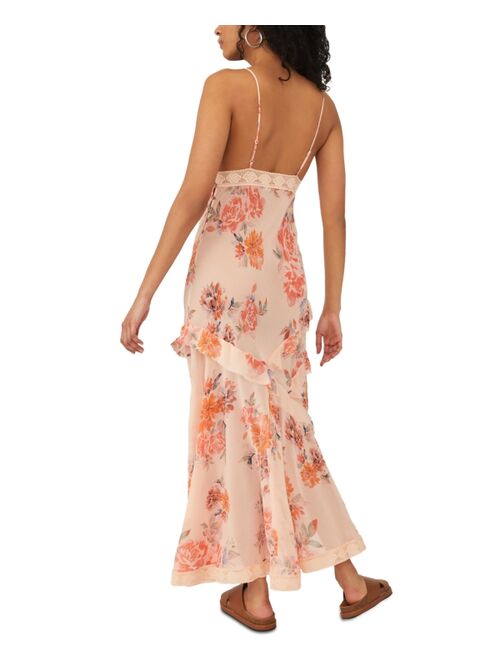 Free People Stay Awhile Floral-Print Maxi Dress