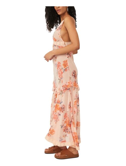 Free People Stay Awhile Floral-Print Maxi Dress