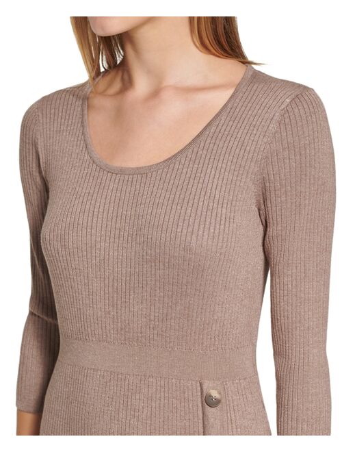 Calvin Klein Ribbed Sweater Dress