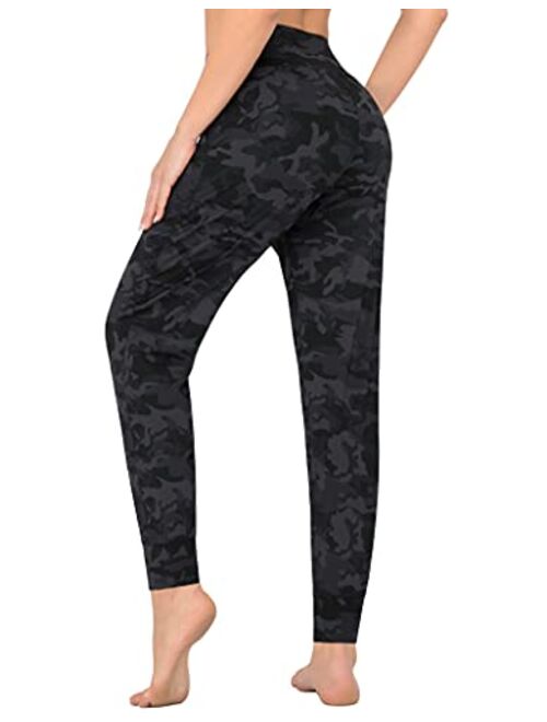 Buy PHISOCKAT Women's Joggers with Pockets, High Waist Athletic