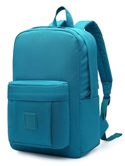 599s Simple Backpack, Classic Bookbag with Multi Pockets, Durable for School & Travel, 16 Litres