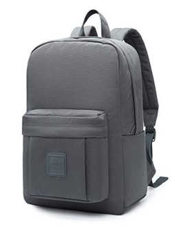 599s Simple Backpack, Classic Bookbag with Multi Pockets, Durable for School & Travel, 16 Litres